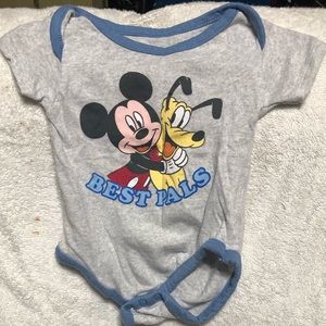 Disney Baby Mickey Mouse & Pluto Onsie